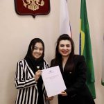 Mahasiswi Pati Indonesia Ini Terima Penghargaan dari Rusia atas Perannya dalam Organisasi BRICS Plus